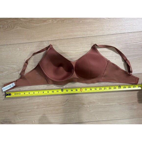 Nike Women's Rose Pink Sports Bra Workout Athletic Running Size M - Picture 5 of 6